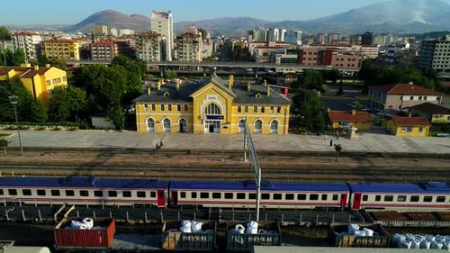 Bahnhof in der Türkei