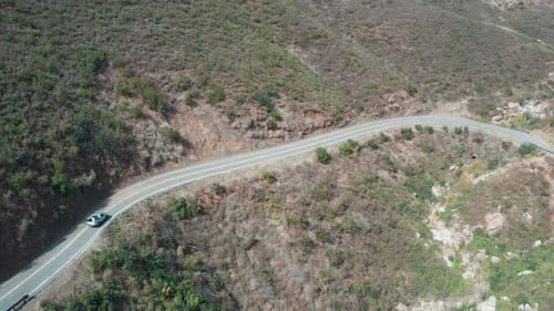 Car On The Mountain Road