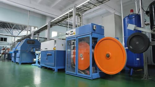 Industrial Machines for Automated Manufacturing in Factory