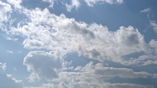 Time Lapse Of White Clouds
