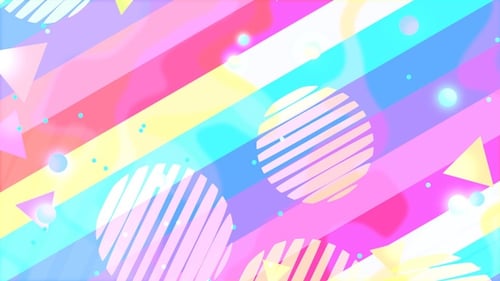 Regenbogenformen-Hintergrund