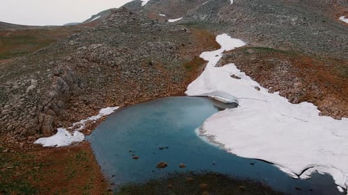 Lago en la montaña
