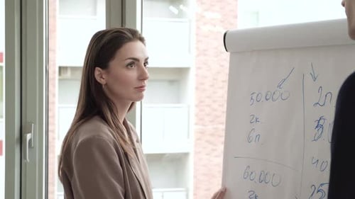 Business Meeting in an Urban Office Setting