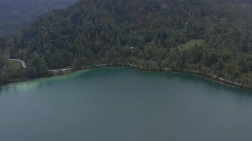 Lake Bled Aerial footage