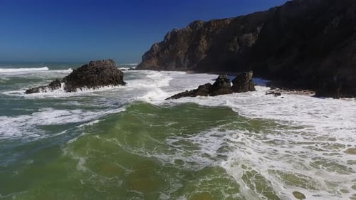Rocky Coast Line in Portugal