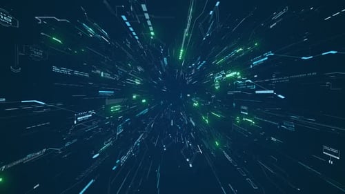Sci Fi Techno Background