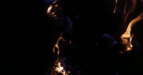 Hintergrund mit Feuer