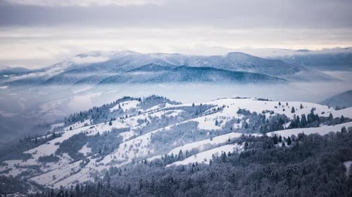 A Strong Winter Snowstorm