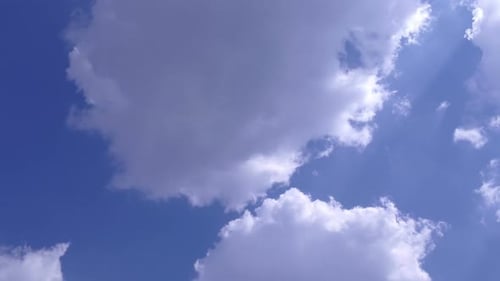 Soft Clouds On Sky