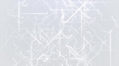 White Binary Code Diagonal Motion