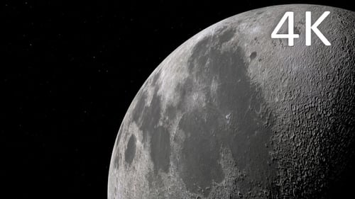 Mond Nahaufnahme 4K