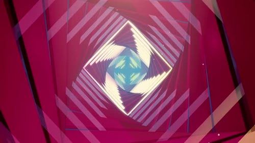 Flying Tunnel Geo Light Retro 08 HD