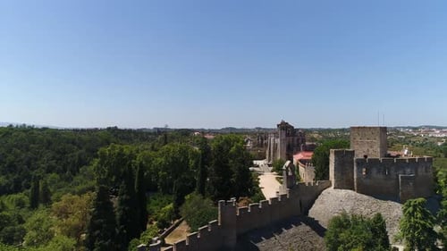 Château des Templiers Portugal 4k
