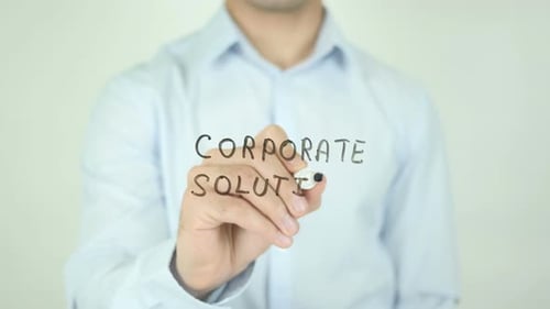Corporate Solutions, Writing On Screen