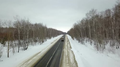 Small Trucks On The Road