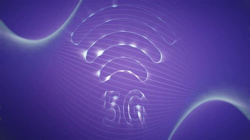 digital 5g background