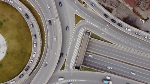 Highway Traffic Aerial