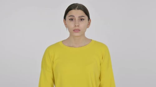 Distraught Young Woman Looking Sad and Unhappy