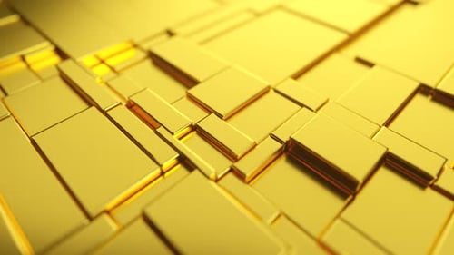 Abstrakte bewegliche Oberfläche aus Gold