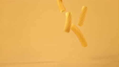 Super Slow Motion Pasta Cannelloni Dry Falls