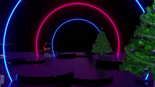 Christmas Neon 01 Hd