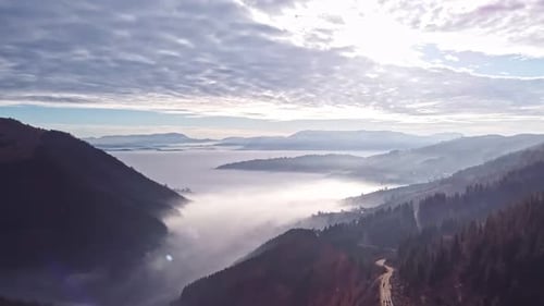 Nebel Auf Bergen V1