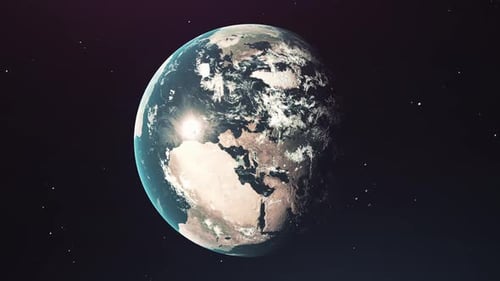 United Kingdom London City Cinematic Full Earth Zoom 4K