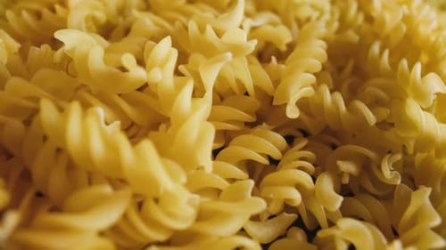 Macro de pâtes de semoule de maïs sans gluten