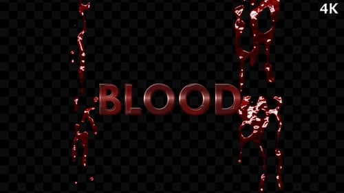 Realistic Blood Drip and Flow Effects Pack