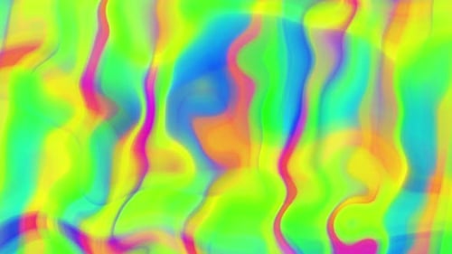 Colorful Fluid Abstract Wave Background Animation