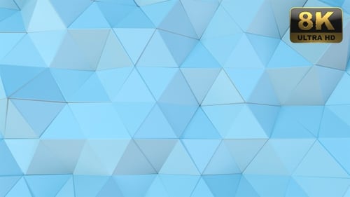 Abstract Undulating Geometric Background Loop