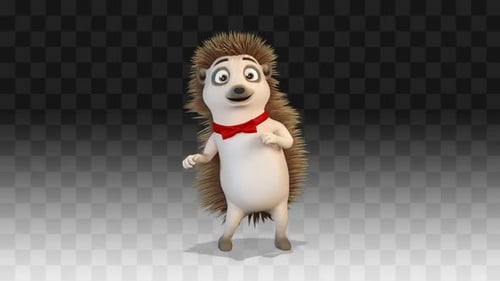 Hedgehog Dancing A Silly Dance