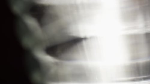 Abstract Light Patterns on Dark Background