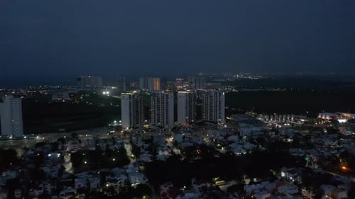 Forwards Rising Fly Above Night Town