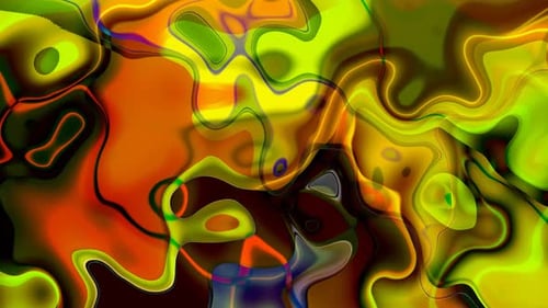 Abstract Fluid Wavy Motion Background Loop