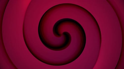Abstract Pink Rotating Spiral Loop Background
