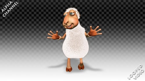 Comic Sheep - Dance Jump