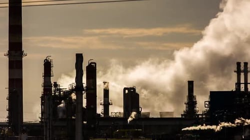 Pollution factory industry climate change energy smoke power environment petrol