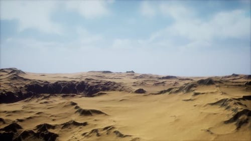 Tormenta del desierto en desierto de arena