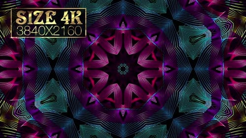 Colorful Psychedelic Background 01