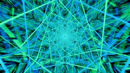 Triángulo abstracto de ciencia ficción