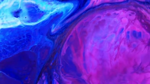 Abstract Cacophony Ink Color Spreads