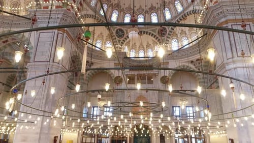 Istanbul Fatih Mosque Interior 6