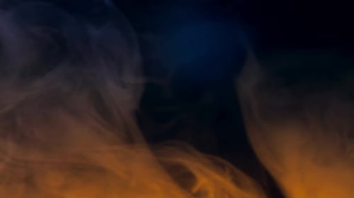 Smoke Fog Fire Smoky Light Vapor Dark Background Abstract Colorful Texture