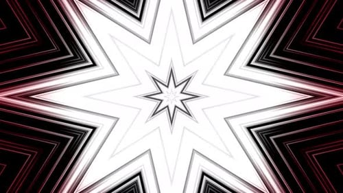 4K Black and White Starlish Pattern Background