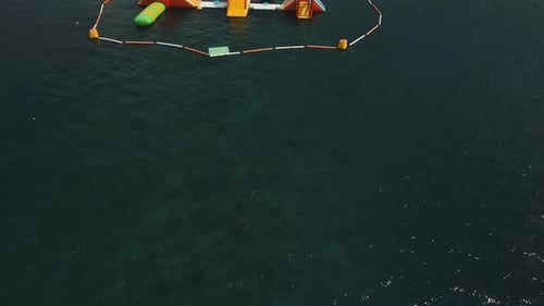 Inflatable Water Park Sea