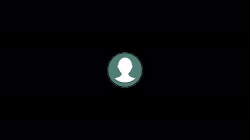 Flat Design Social Network Connection Animation