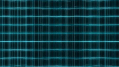 Abstract Futuristic Digital Grid Line Loop Background