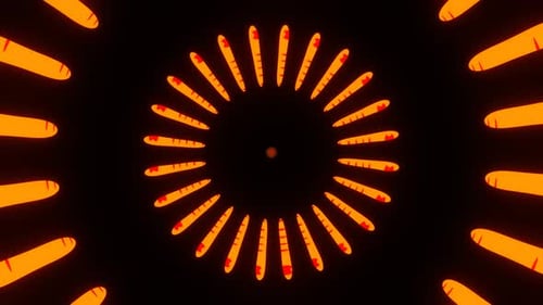 VJ Loop Pulsation of Rays Looped 02