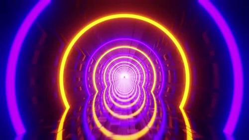Colorful Tunnel Loop